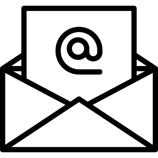 Vector Icon for Mail Us