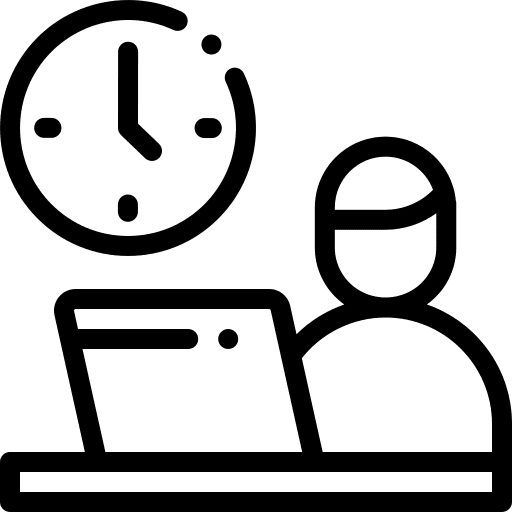Vector Icon for Working Hours